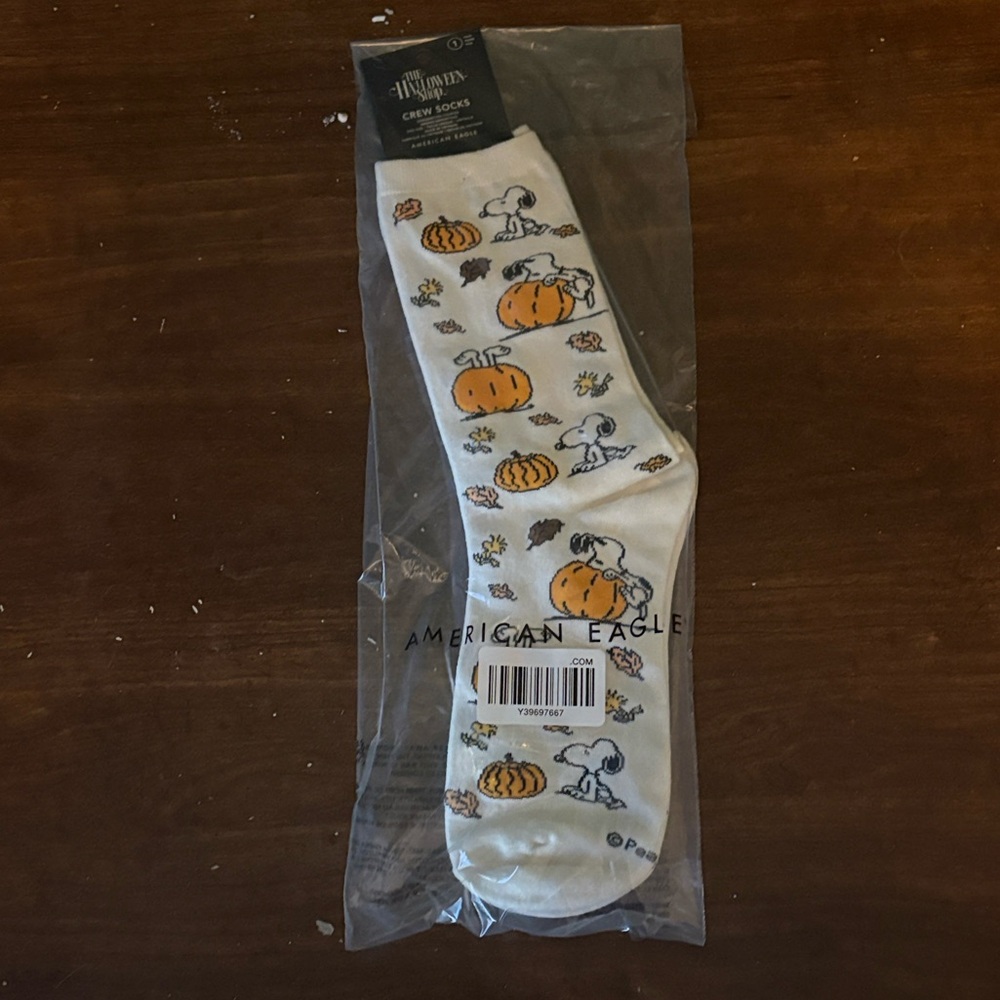 American Eagle Outfitters Snoopy Pumpkin Pajama Set - Picture 5 of 5